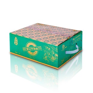 1箱包邮1.3KG黎记阔板面软滑广东江门外海面百年传统非油炸宽面