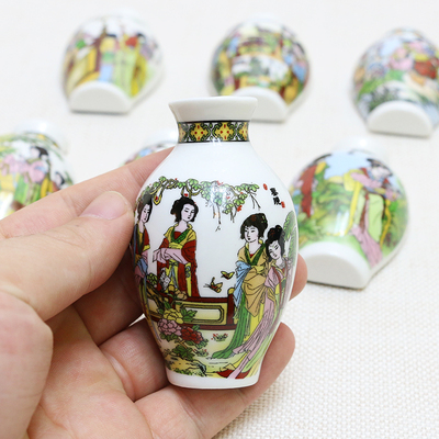 青花瓷花瓶冰箱贴家居装饰品