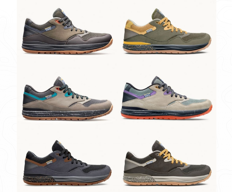 140美金真品牛货美国极简男士透气低落差复古运动越野跑鞋有大码