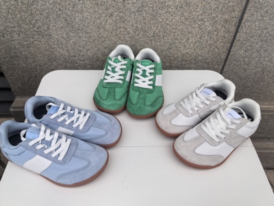 36-43纯原外单宽楦系带休闲鞋运动鞋男女款宽头德训鞋赤足鞋