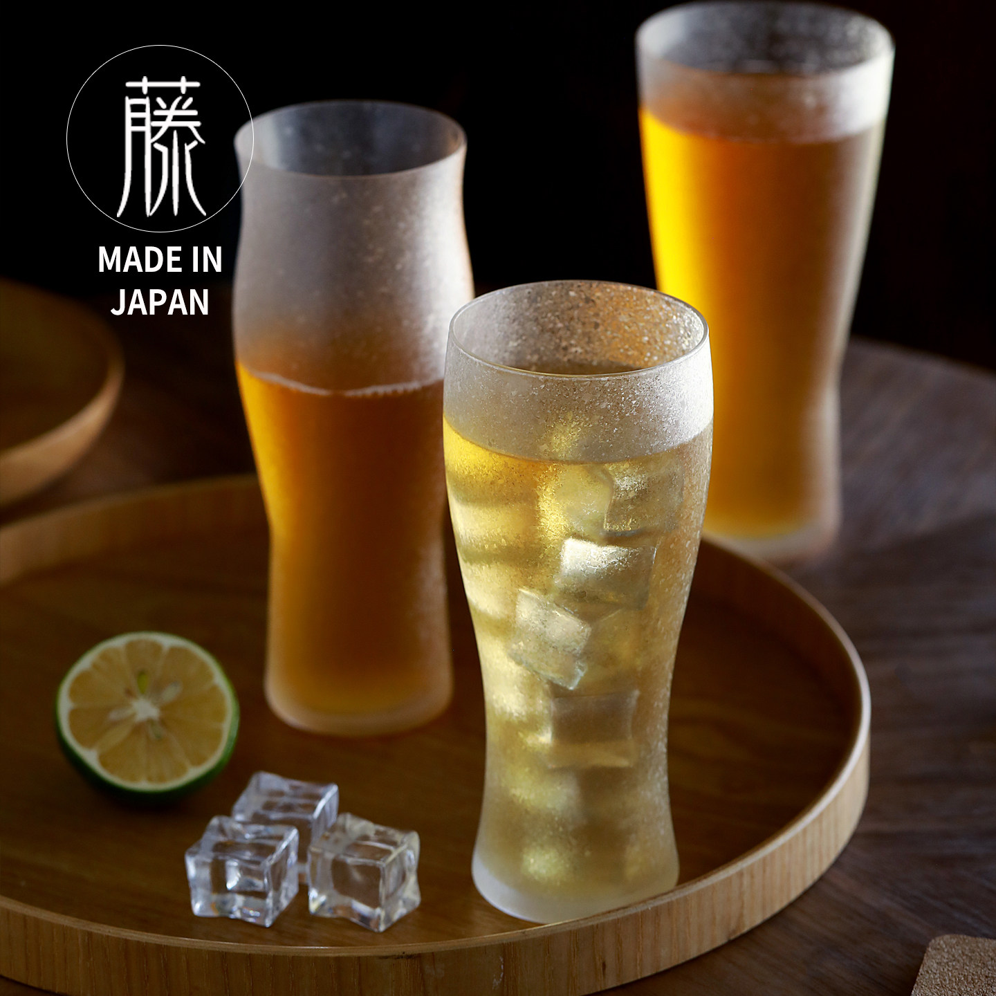 日本制东洋佐佐木玻璃杯精酿小麦啤酒杯水杯果汁杯饮料可乐杯子