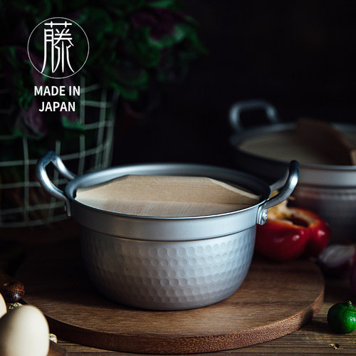 日本进口韩式风双耳拉面锅