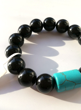 托玛琳电气石碧玺保健手链