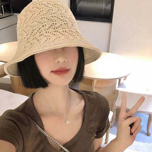 双面渔夫帽女韩版潮百搭遮阳帽