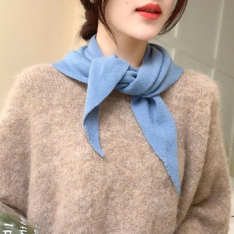 三角巾围巾围脖男女秋冬