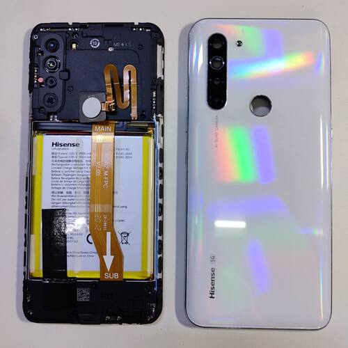适用海信F50 R11 HNR550T尾插小板电池排线像头卡托喇叭镜面指纹