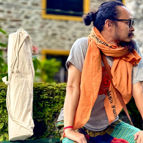 希瓦之光纯棉瑜伽垫蚕丝防滑机洗