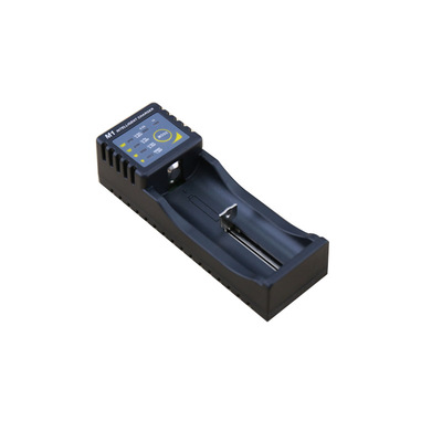 SKILHUNT充电器M1单槽锂电池18650智能识别AA镍氢兼容磷酸铁锂