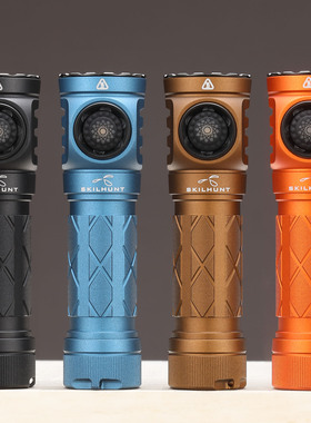 SKILHUNT充电USB-C EC150 3合1小手电筒 超亮便携145005号AA电池