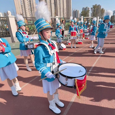 新款鼓号服大中小学生军鼓乐队