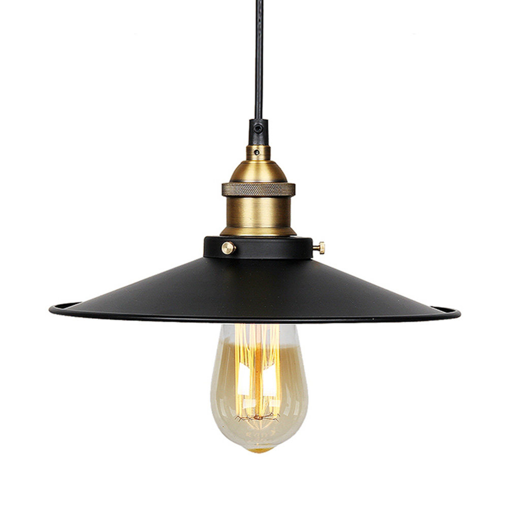 loft美式工业风简约吊灯餐厅吧台创意复古单头铁艺服装店个性灯具