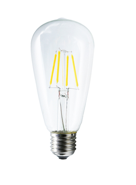 LED灯丝复古灯泡E27ST64 4W6W8W led球泡现货家用灯泡热卖高亮