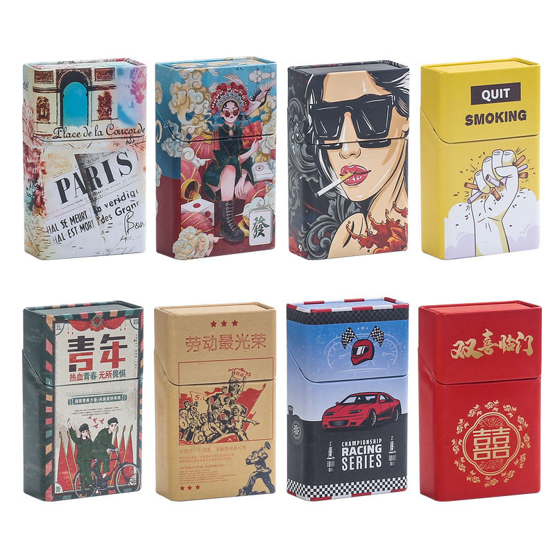 好玩的复古怀旧马口铁烟