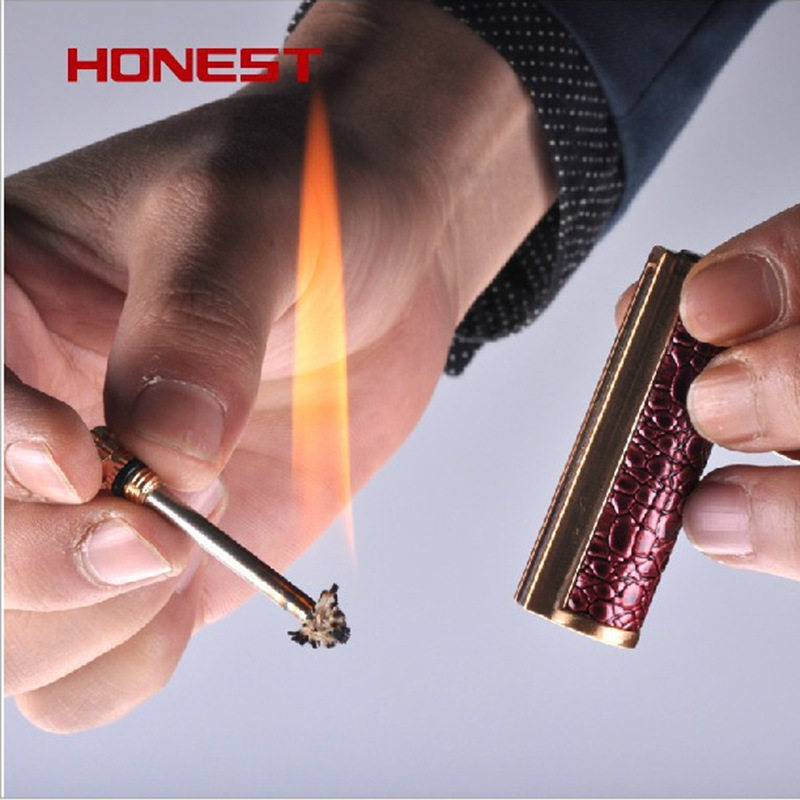 好玩的尖峰2号金属万次火柴煤油打火机创意个性户外防水便携钥匙