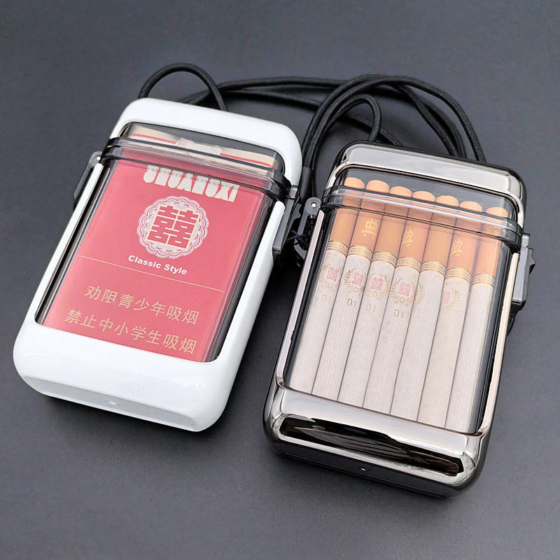 好玩的现货透明烟盒20支