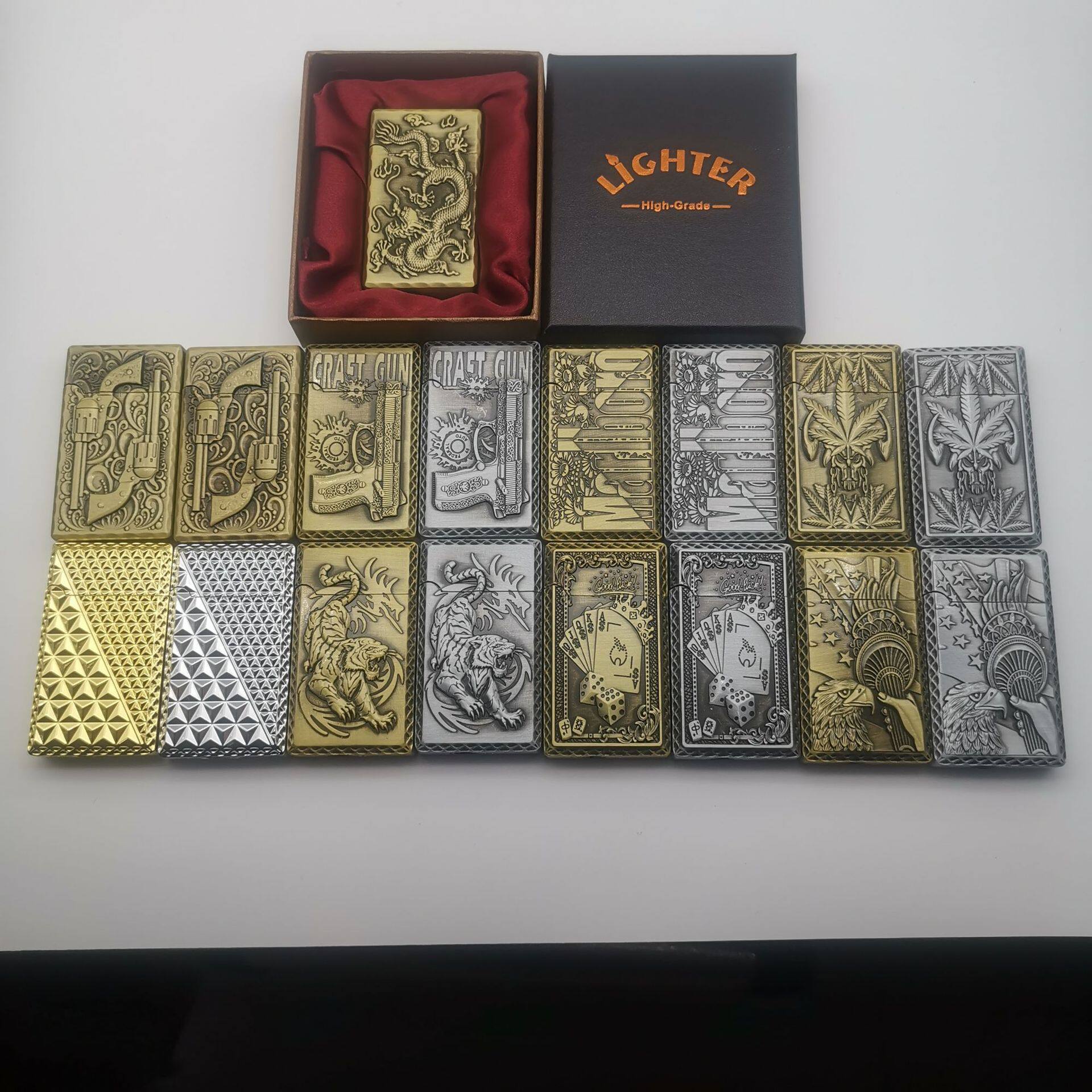 好玩的复古金属方进直冲
