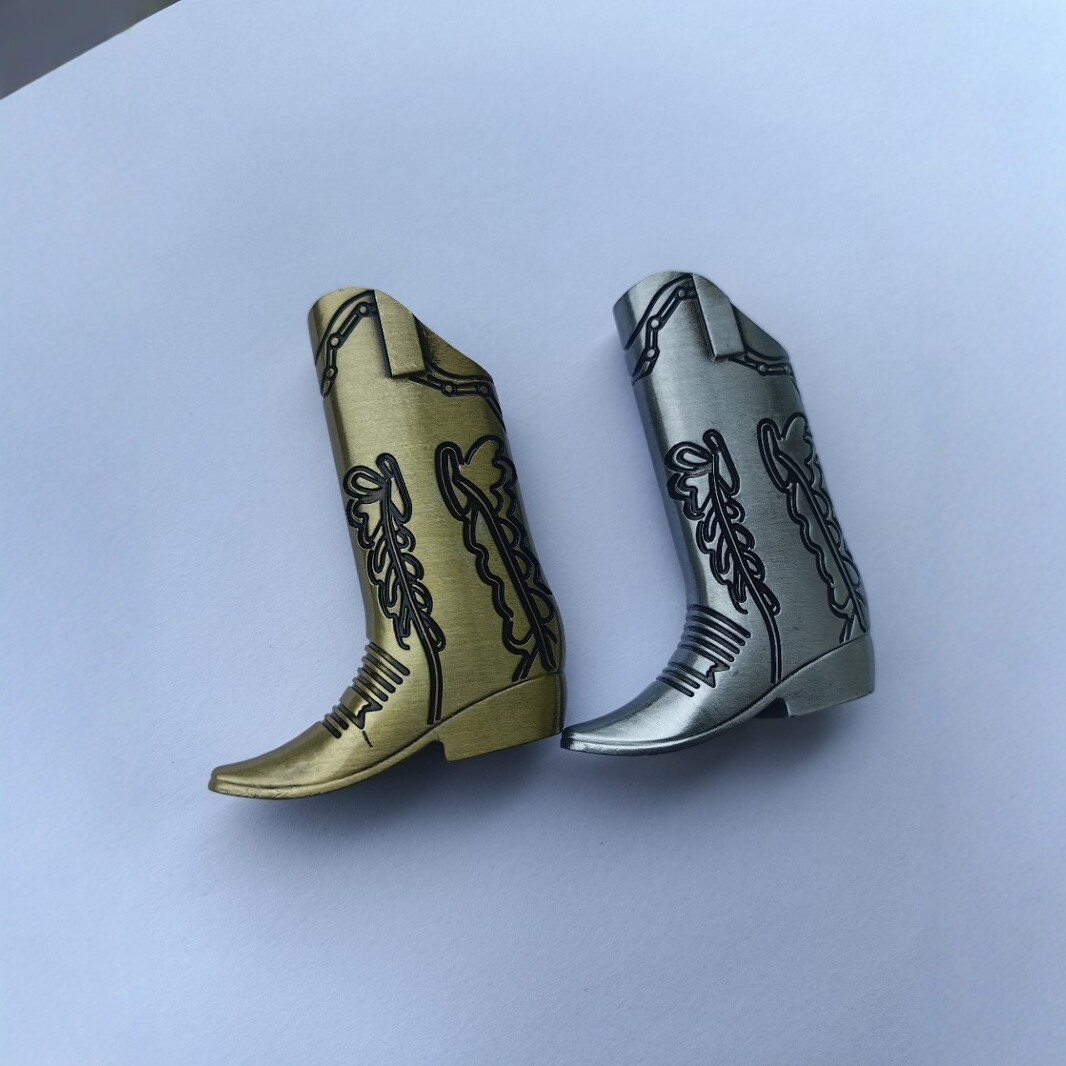 好玩的-9055金属女靴打火