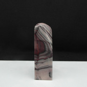 天然印石产地巴林石紫云玛瑙纹冻石印章篆刻石料20 65mm