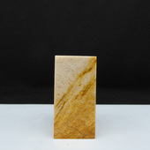 天然印石巴林石黄花彩冻石印章篆刻石料26 52mm