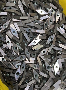 二手进口35度镗孔刀片VBGT110302R外圆精车刀片走心机前扫刀粒