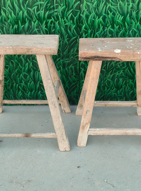 老式木凳复古怀旧凳子榆木凳家具