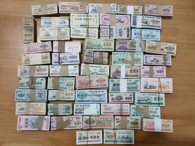 粮票室内纸品怀旧八零后复古