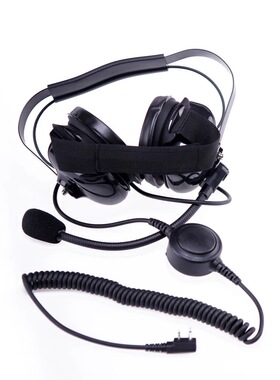 I COM艾可慕IC-A24对讲机耳机 航空专用重型防噪耳机24db