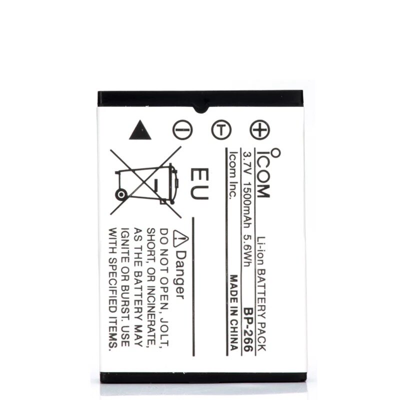 I COM艾可慕对讲机IC-M23/IC-M24电池BP-266对讲机电池