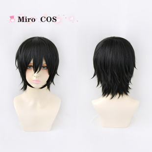 【Miro】吉田宽文电锯人链锯人战争与恶魔cosplay假发少年反翘wig