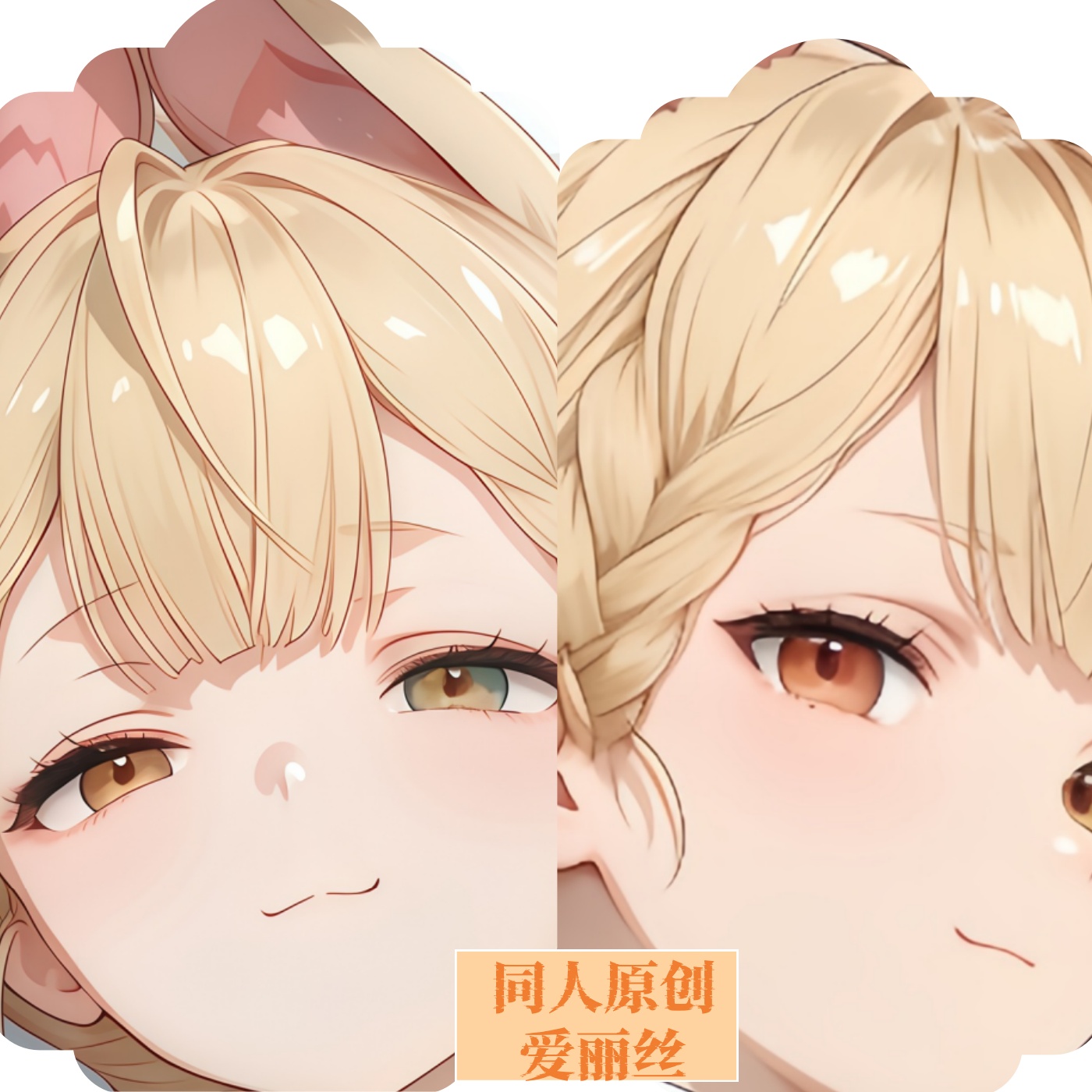 同人原创-半身抱枕靠枕小枕头人形二次元定制绝区零-爱丽丝游戏