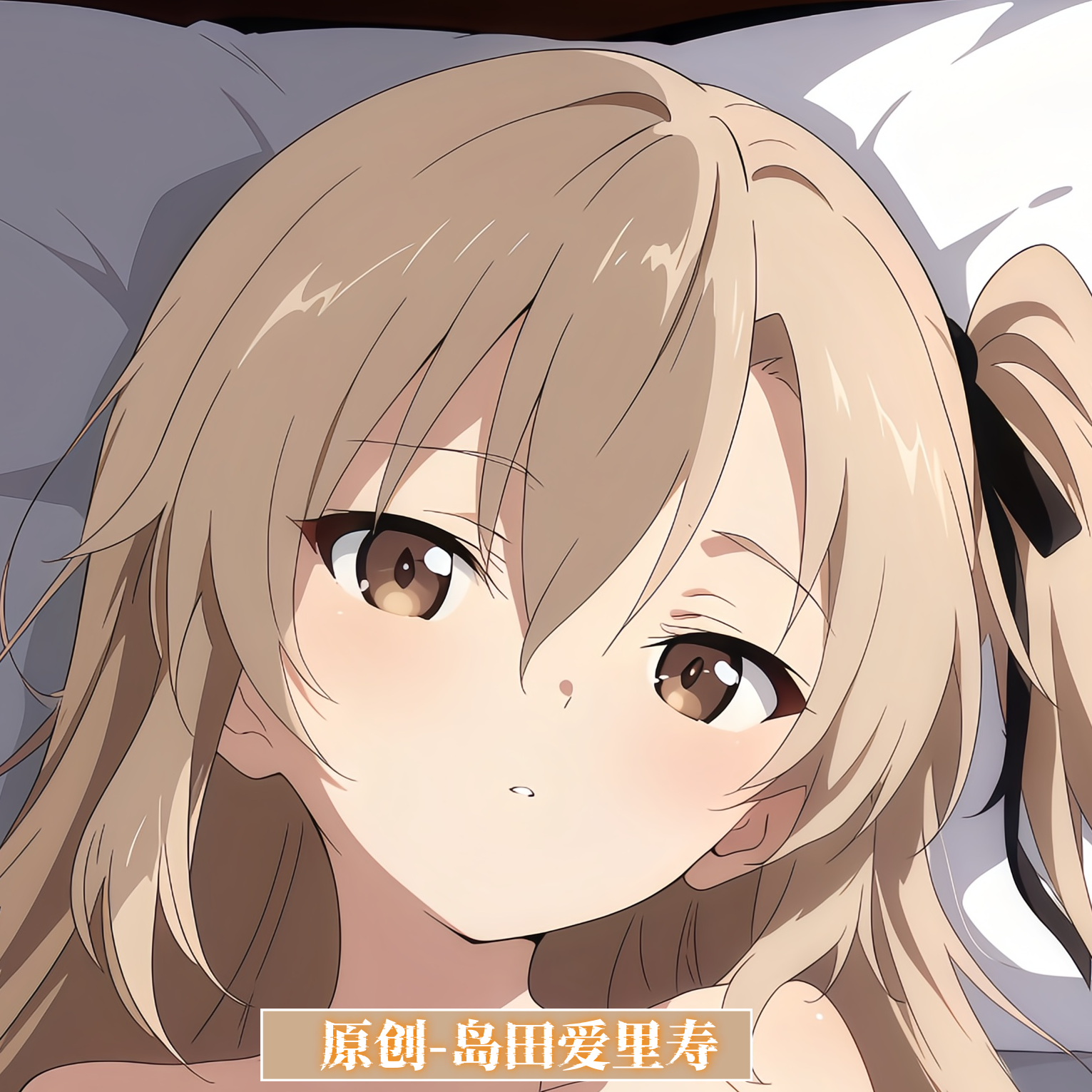 [萌萌哒原创]人形等身抱枕芯套定制长枕头少女与战车岛田爱里寿
