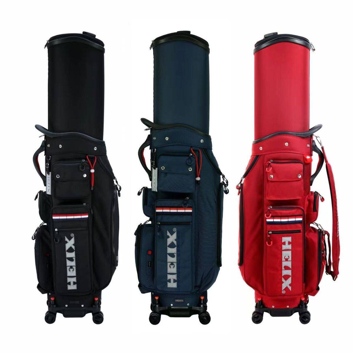 HELIX正品高尔夫球包男女款支架包大容量可托运球杆