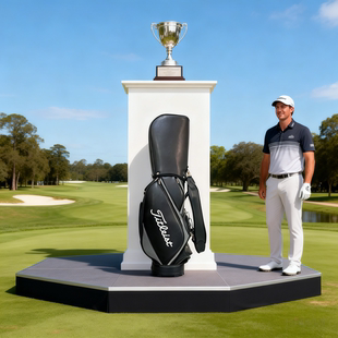 高尔夫标准球袋包男女通用PU皮防水轻便球杆包球童车载包品牌标