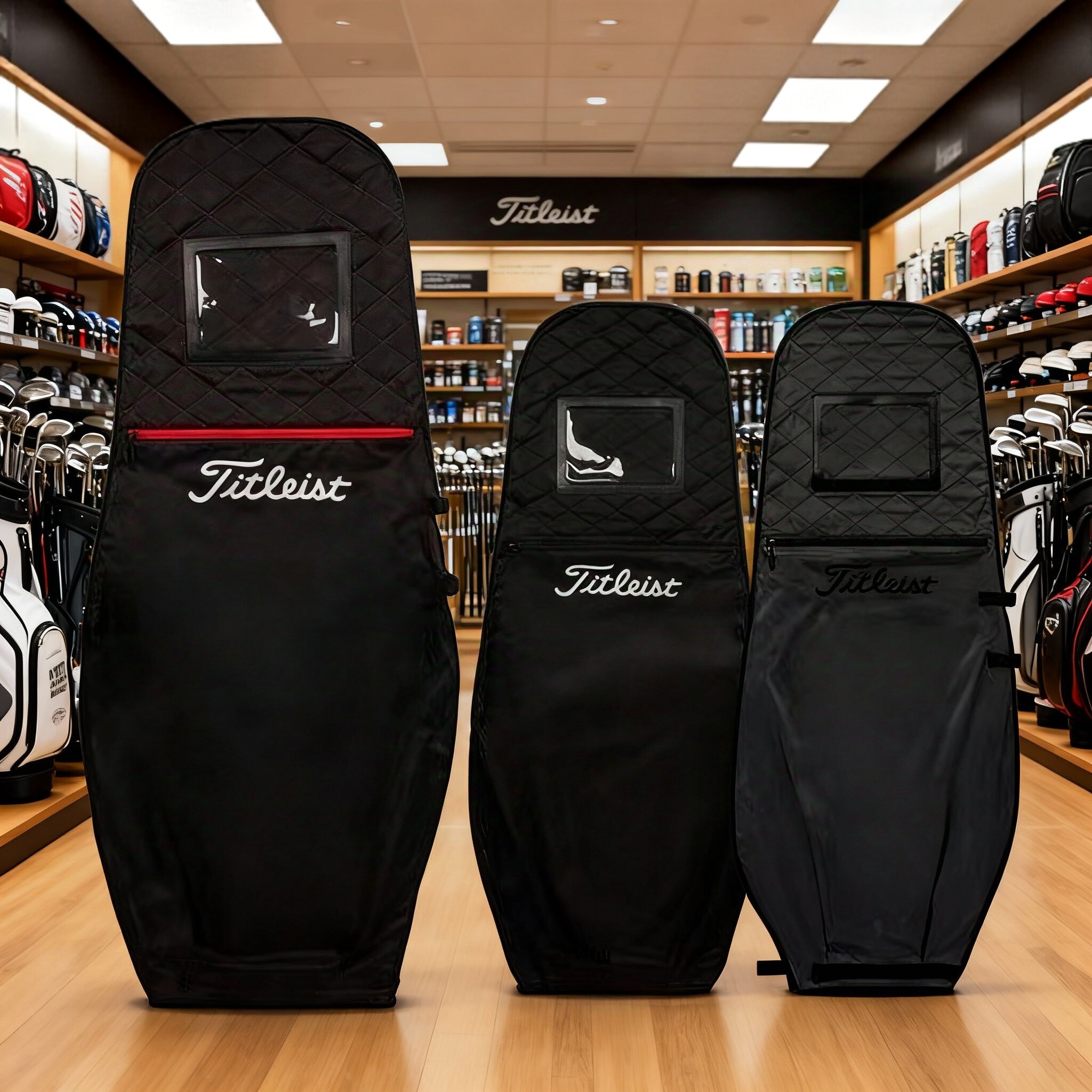 新款高尔夫高尔夫球球包飞机托运航空外套防水防尘可折叠保护套