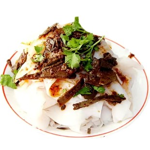 陕北镇川麻辣肝碗托榆林河神庙肝子碗托荞麦碗团地方特产既速食