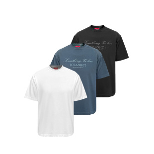 s45水洗印花纯色基础纯棉百搭款 t恤 短袖