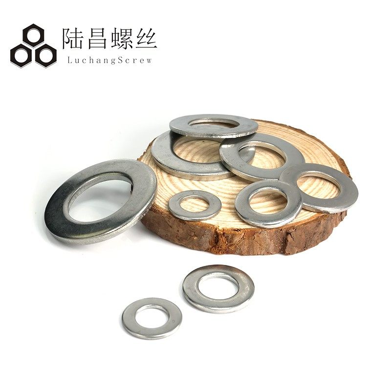 304不锈钢平垫片 垫圈华丝 O型平垫圈 介子华司 M2 3 4 5 6 16-42