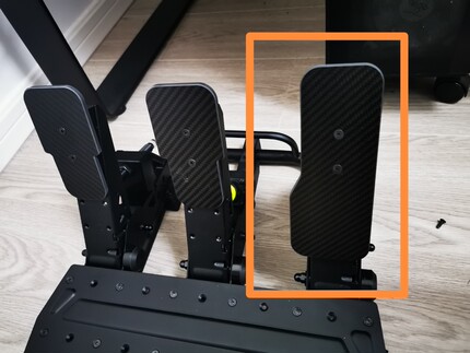 fanatec csl油门踏板面 moza srp r5踏板面