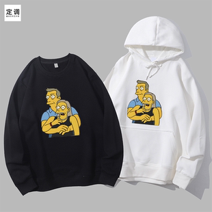 coldplay演唱会Astronomer CEO HR拥抱恶搞酷玩圆领卫衣帽衫diy