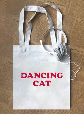 DANCING CAT yushi演唱会同款 nct wish sakuya 周边帆布包