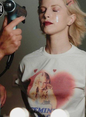 Hayley Williams海莉威廉姆斯feminine rage衣服纯棉短袖女权t恤