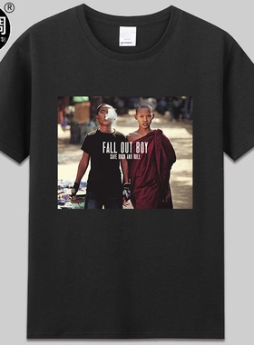 Fall Out Boy打倒男孩拯救摇滚乐队save rock and roll衣服t恤潮
