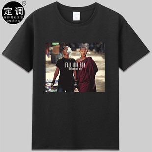 Fall Out Boy打倒男孩拯救摇滚乐队save rock and roll衣服t恤潮