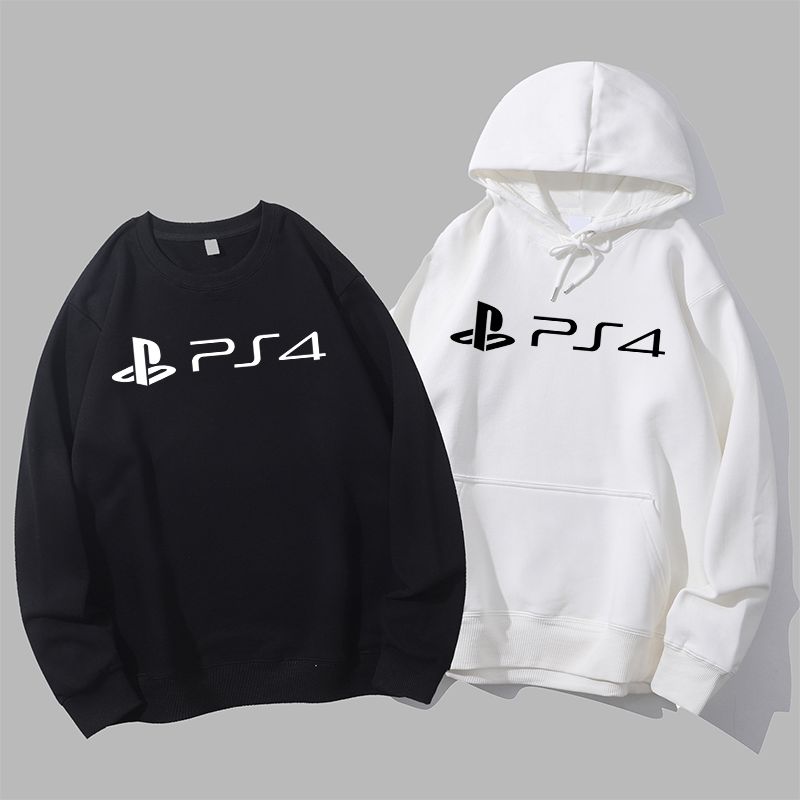 ps4喜人奇妙张兴朝同款PS游戏机logo趣味卫衣帽衫