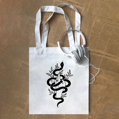 Reputation Snake Taylor Swift 音乐霉霉蛇帆布包