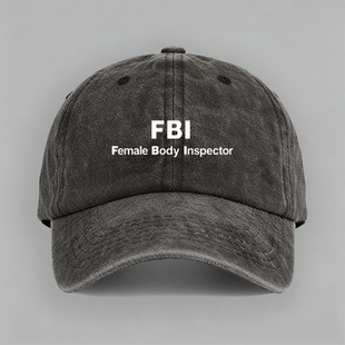 老友记fbi女性身体检查官瑞秋棒球帽子潮 inspector female body