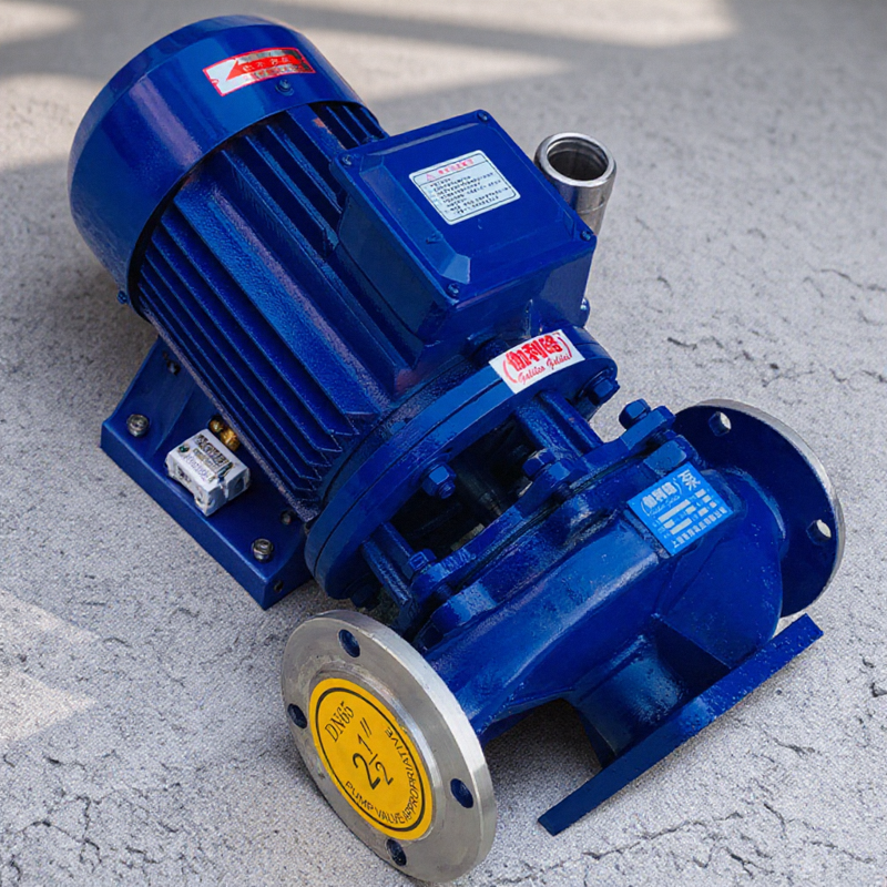 扬程80米水泵上海管中泵铸铁离心泵衬塑离心泵55kw离心泵