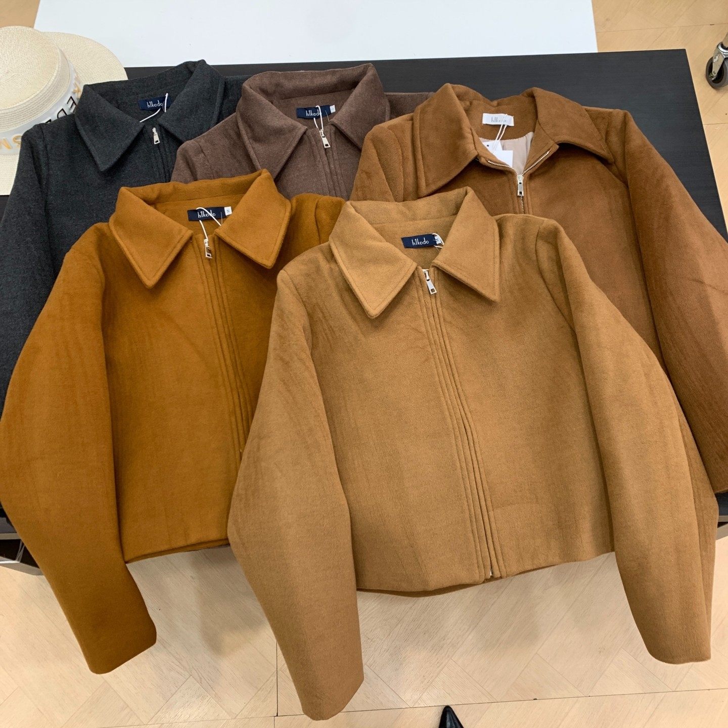 韩版复古风气质外套女秋冬新款修身显瘦纯色简约上衣K#4,女装/女士精品,短外套,淘宝优惠券,粉丝福利购,淘宝优惠卷