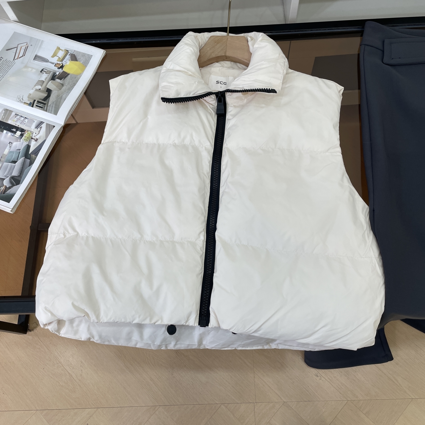 马甲女2025秋冬版立领新款背心外穿马甲外套K#16