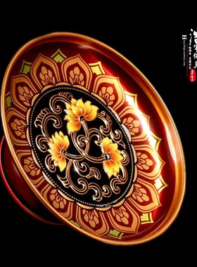 合金佛前供盘财神包邮